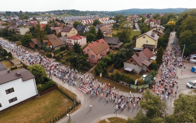 Procesja Bożego Ciała w Skotnikach Procesja Bożego Ciała w Skotnikach
